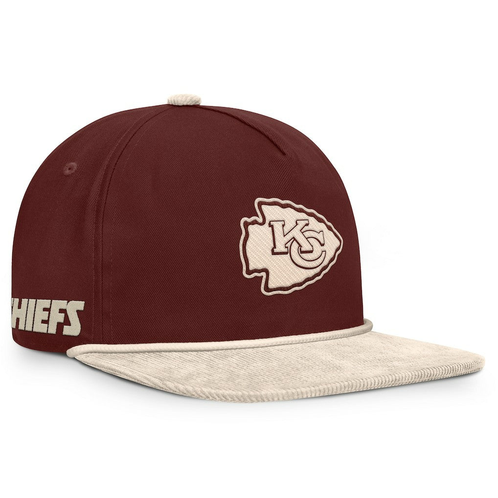 Kansas City Chiefs NFL Reminisce Golfer Adjustable Hat - Brown for sale