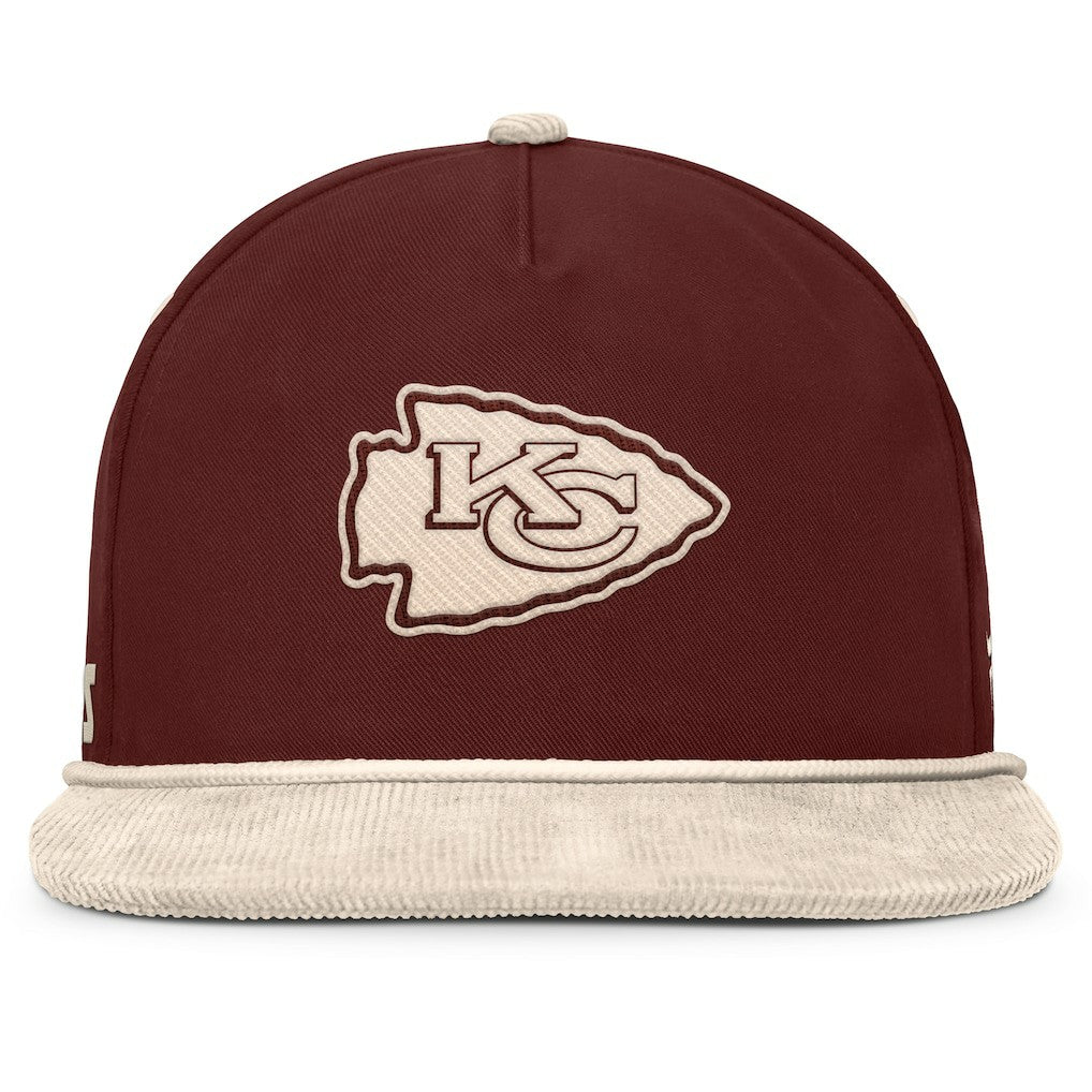 Kansas City Chiefs NFL Reminisce Golfer Adjustable Hat - Brown for sale