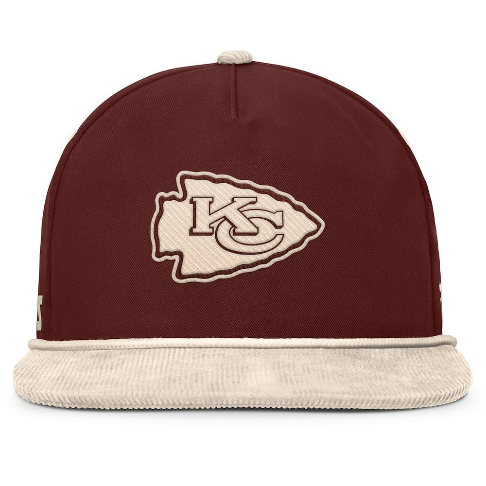 Kansas City Chiefs NFL Reminisce Golfer Adjustable Hat - Brown for sale