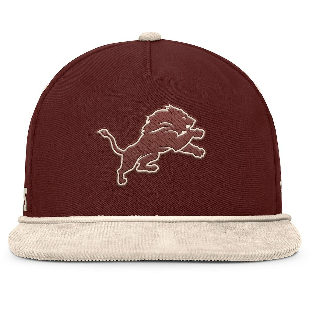 Detroit Lions Reminisce Golfer Adjustable Hat - Brown for sale