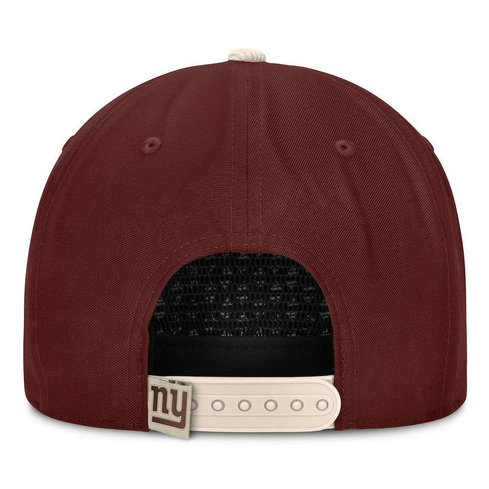 New York Giants NFL Reminisce Golfer Adjustable Hat - Brown outlet