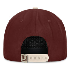 New York Giants NFL Reminisce Golfer Adjustable Hat - Brown outlet
