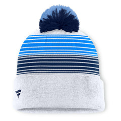 Tennessee Titans Ghost Cuffed Knit Hat with Pom - White sale