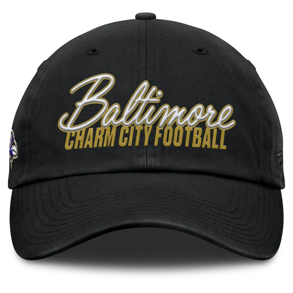 Baltimore Ravens Women's Moxie Adjustable Hat - Black online