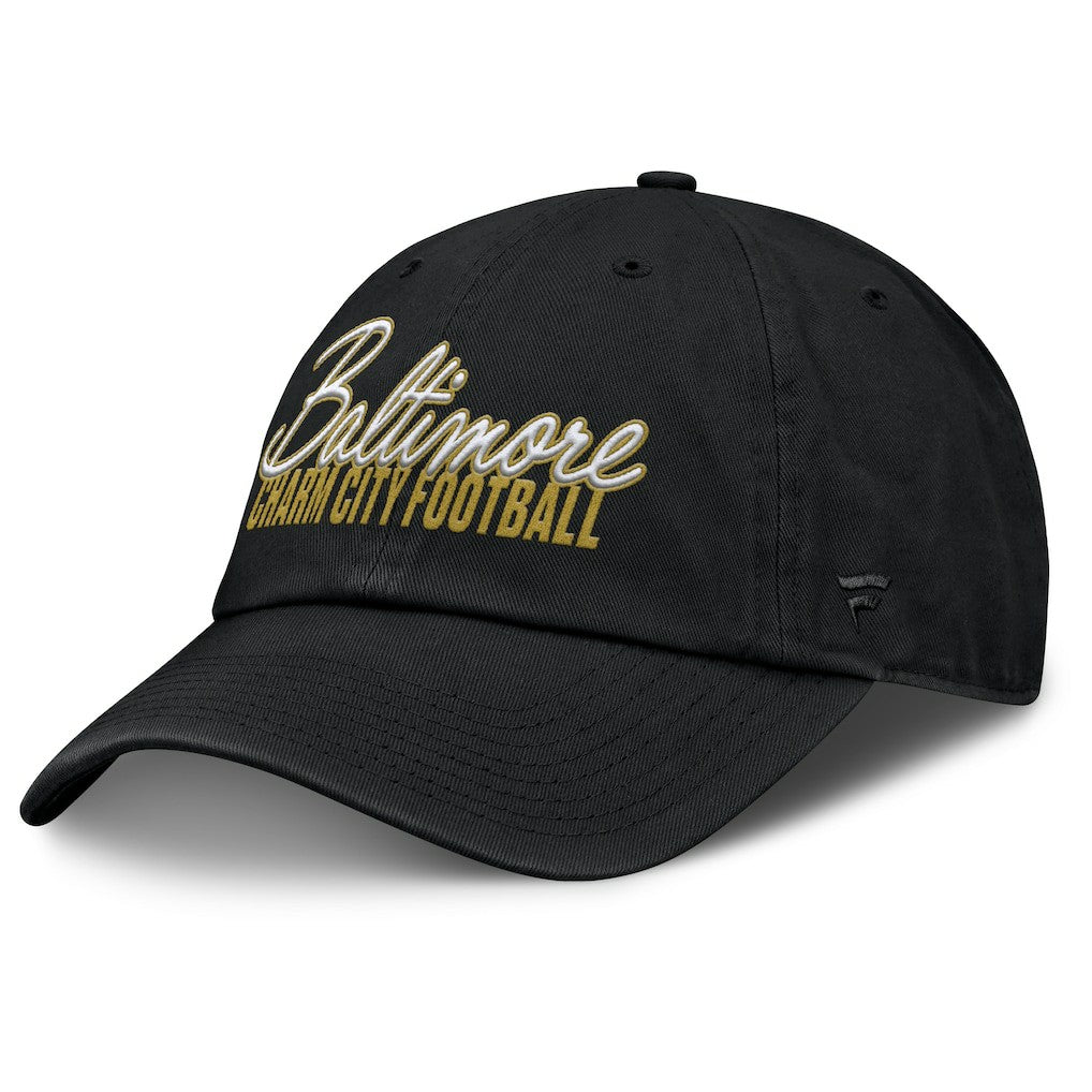 Baltimore Ravens Women's Moxie Adjustable Hat - Black online