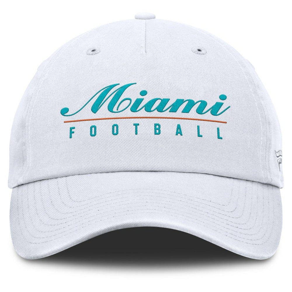 Miami Dolphins Women's Harmony Adjustable Hat - White discount