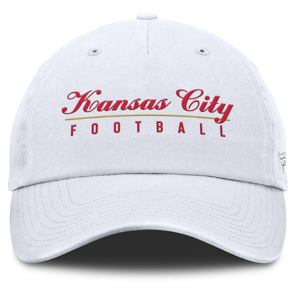 Kansas City Chiefs Women's Harmony Adjustable Hat - White discount