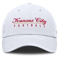 Kansas City Chiefs Women's Harmony Adjustable Hat - White discount