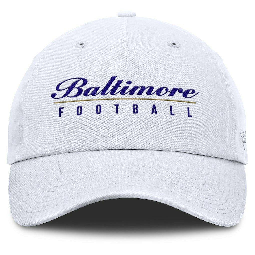 Baltimore Ravens Women's Harmony Adjustable Hat - White sale