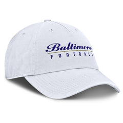 Baltimore Ravens Women's Harmony Adjustable Hat - White sale