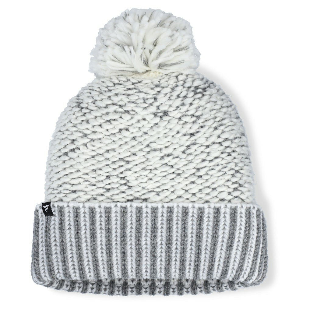 Detroit Lions Women's Pro Set Cuffed Knit Hat with Pom - Heather Gray sale