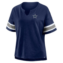Dallas Cowboys Women's Redzone Curl Route T-Shirt - Navy sale