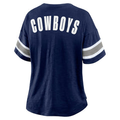 Dallas Cowboys Women's Redzone Curl Route T-Shirt - Navy sale
