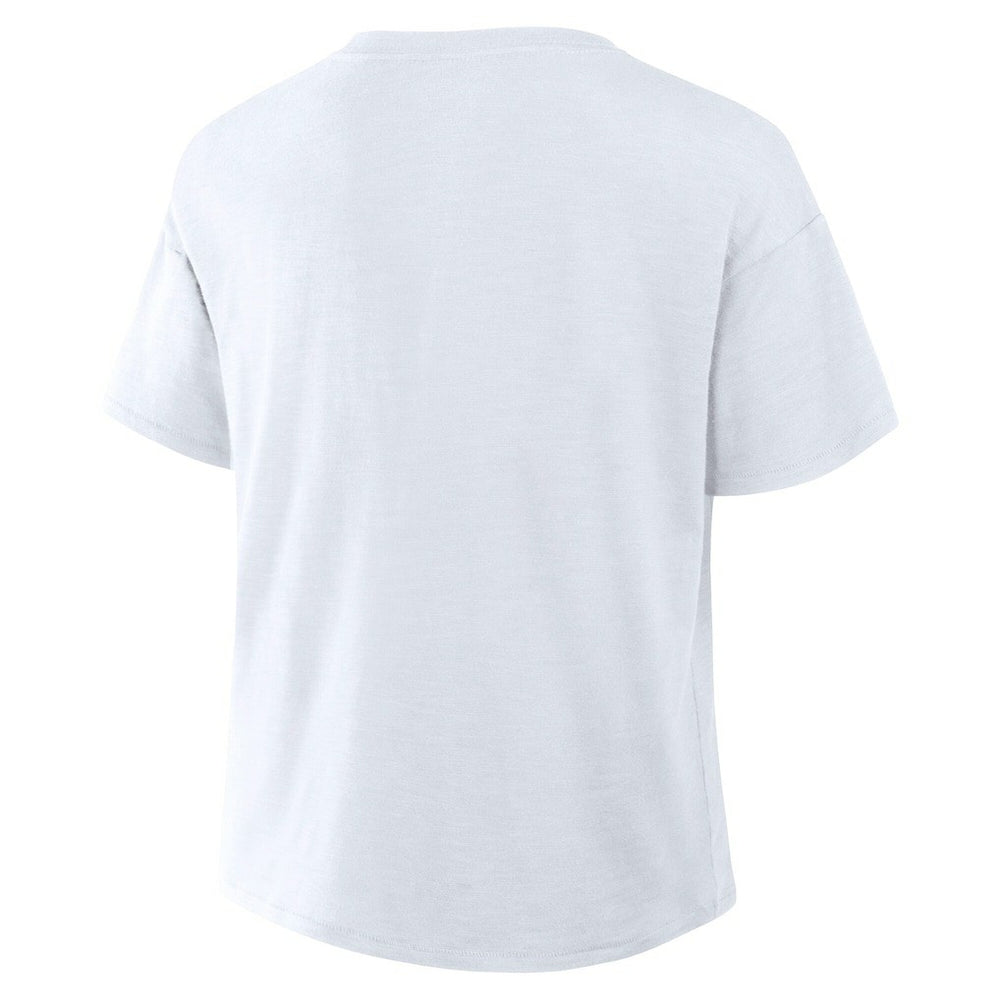 Dallas Cowboys Women's Redzone Slub Boxy T-Shirt - White cheap