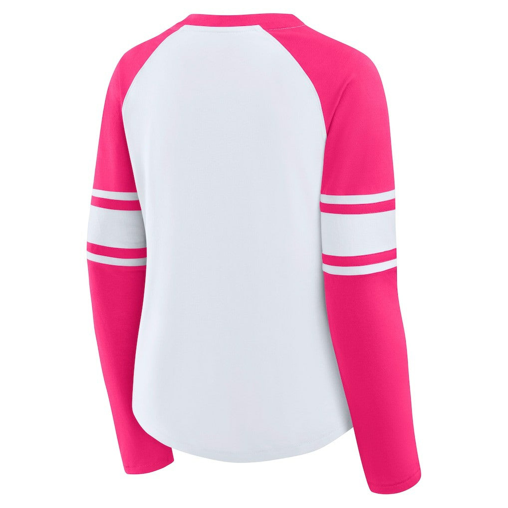 Dallas Cowboys Women's White/Pink NFL Womens Redzone Bling Lace Up LST sale