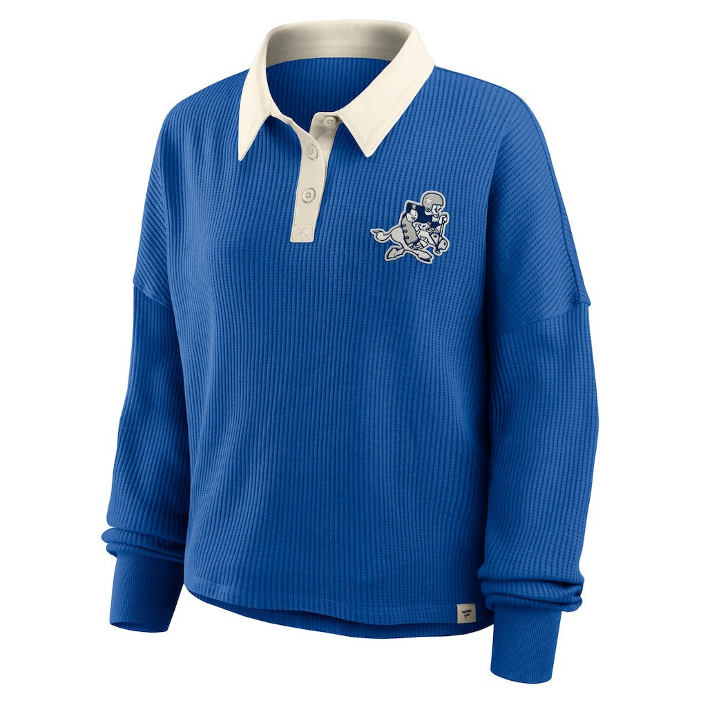 Dallas Cowboys Women's Oversized Hometown Premium Thermal Long Sleeve Shirt - Royal online