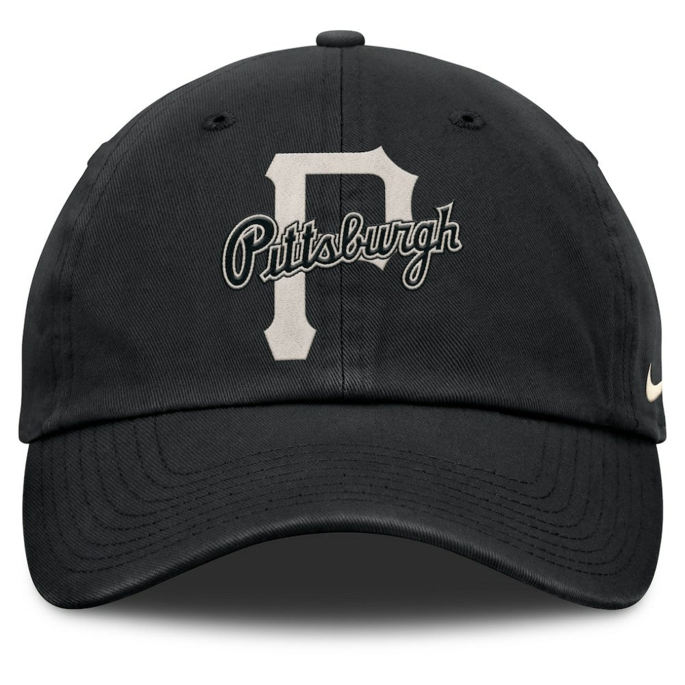 Pittsburgh Pirates Statement Club Adjustable Hat Black