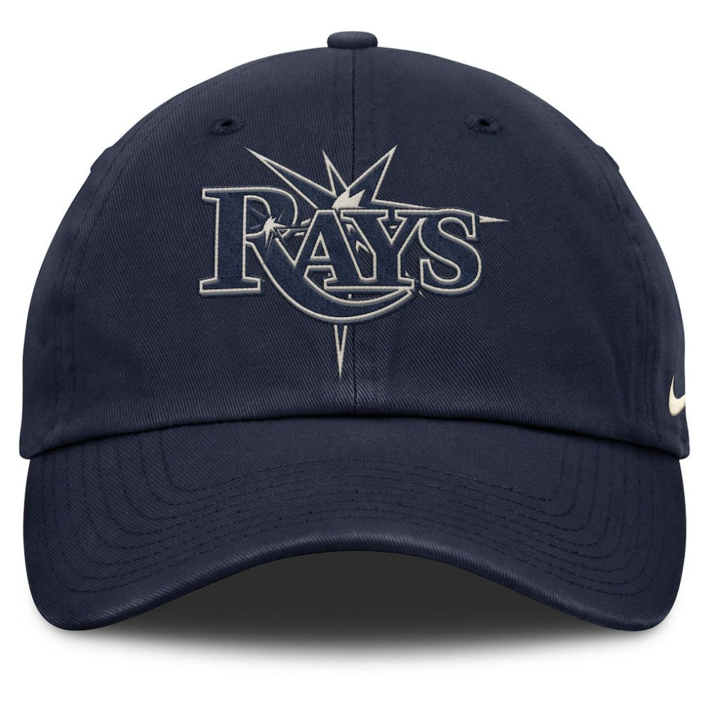 Tampa Bay Rays Statement Club Adjustable Hat Navy