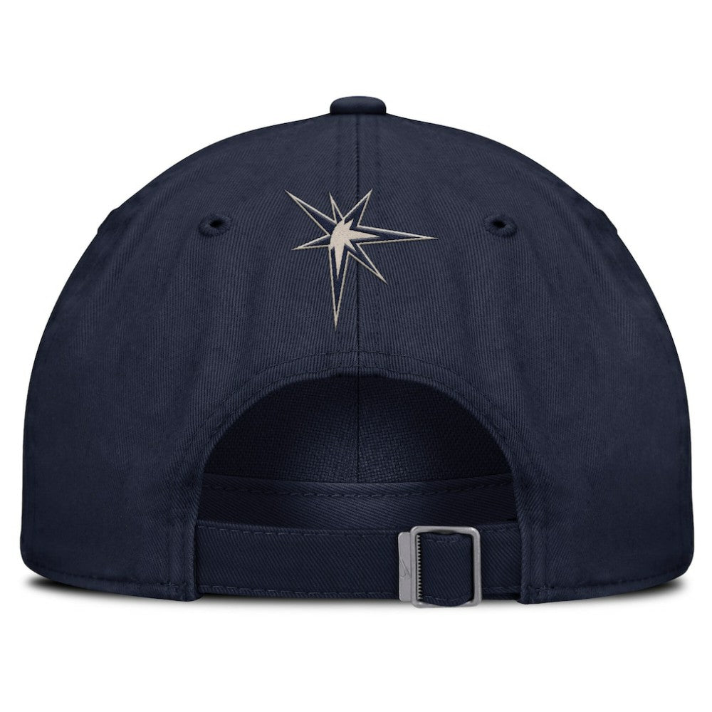 Tampa Bay Rays Statement Club Adjustable Hat Navy