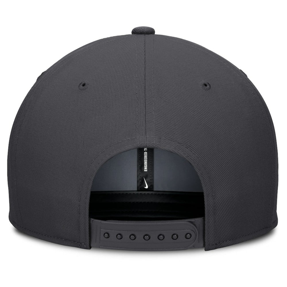 Chicago Cubs Statement Pro Snapback Hat Anthracite