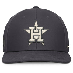 Houston Astros Statement Pro Snapback Hat Anthracite