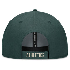 Athletics Statement Club Performance Adjustable Hat Green/Natural