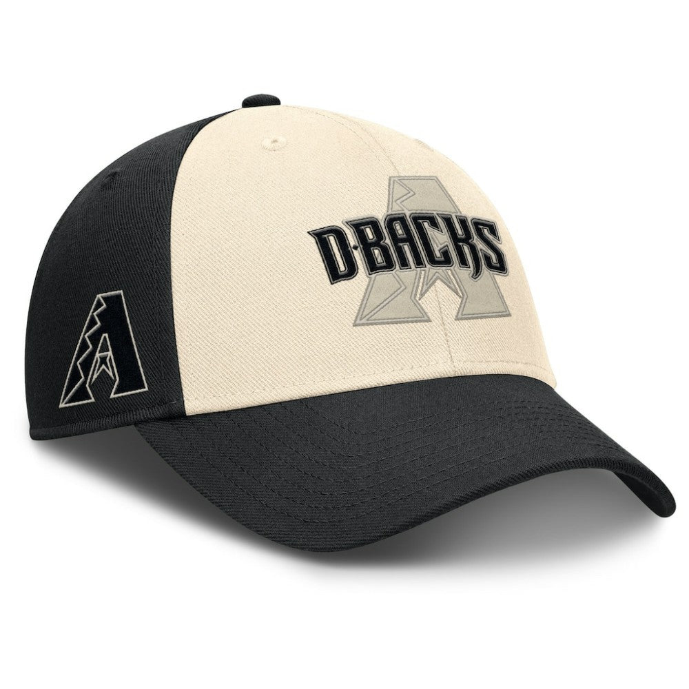 Arizona Diamondbacks Statement Club Performance Adjustable Hat Black/Natural