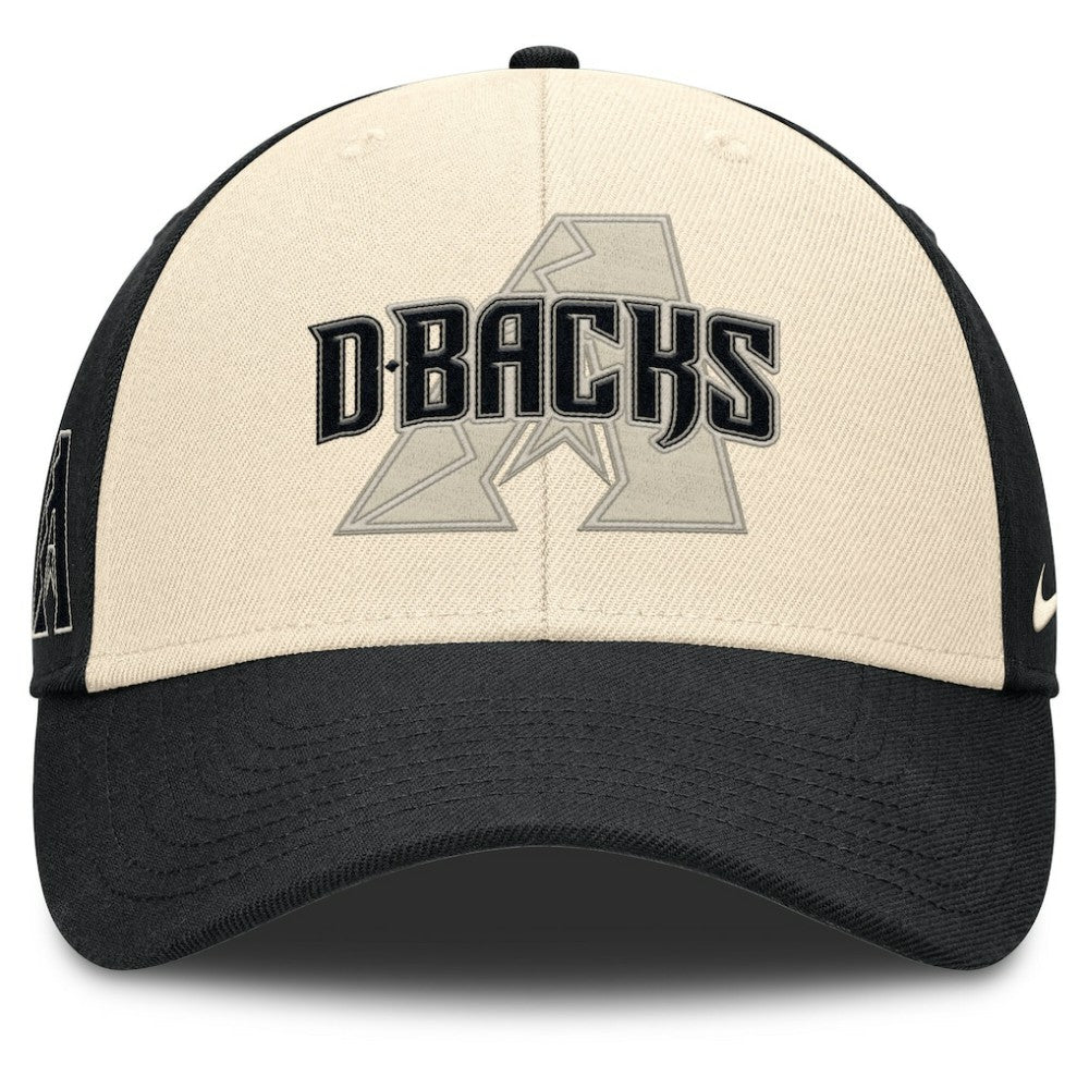 Arizona Diamondbacks Statement Club Performance Adjustable Hat Black/Natural