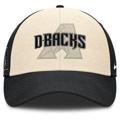 Arizona Diamondbacks Statement Club Performance Adjustable Hat Black/Natural