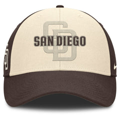 San Diego Padres Statement Club Performance Adjustable Hat Brown/Natural