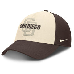 San Diego Padres Statement Club Performance Adjustable Hat Brown/Natural