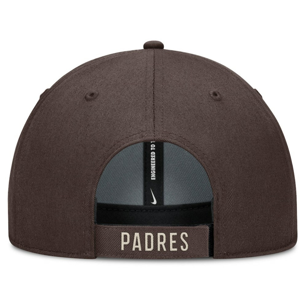 San Diego Padres Statement Club Performance Adjustable Hat Brown/Natural