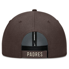 San Diego Padres Statement Club Performance Adjustable Hat Brown/Natural