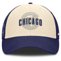 Chicago Cubs Statement Club Performance Adjustable Hat Royal/Natural