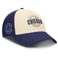 Chicago Cubs Statement Club Performance Adjustable Hat Royal/Natural