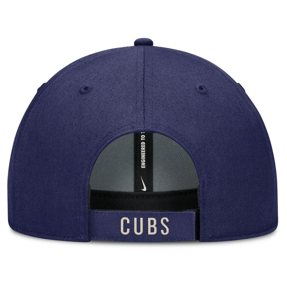 Chicago Cubs Statement Club Performance Adjustable Hat Royal/Natural