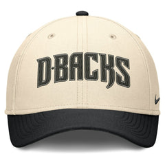 Arizona Diamondbacks Statement Rise Performance Flex Hat Natural/Black