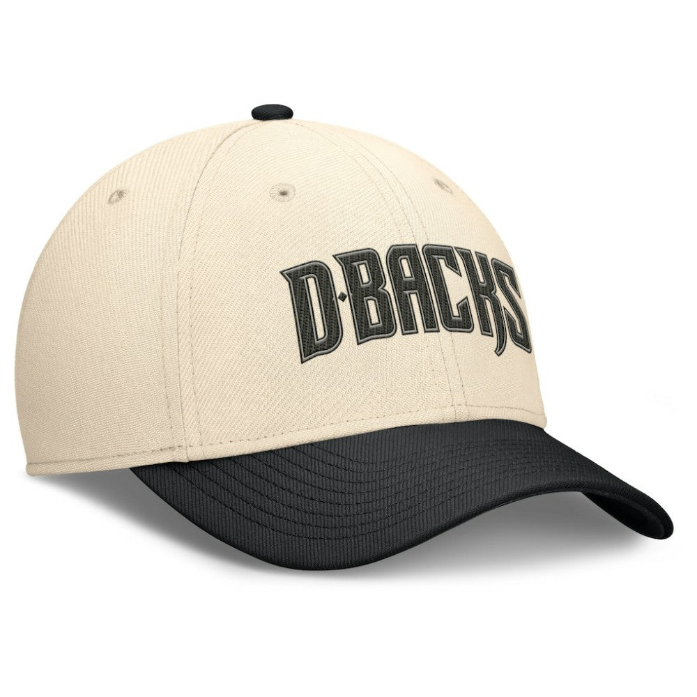 Arizona Diamondbacks Statement Rise Performance Flex Hat Natural/Black