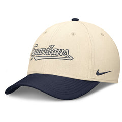 Cleveland Guardians Statement Rise Performance Flex Hat Natural/Navy