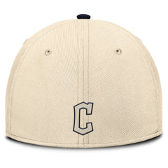 Cleveland Guardians Statement Rise Performance Flex Hat Natural/Navy