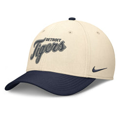Detroit Tigers Statement Rise Performance Flex Hat Natural/Navy