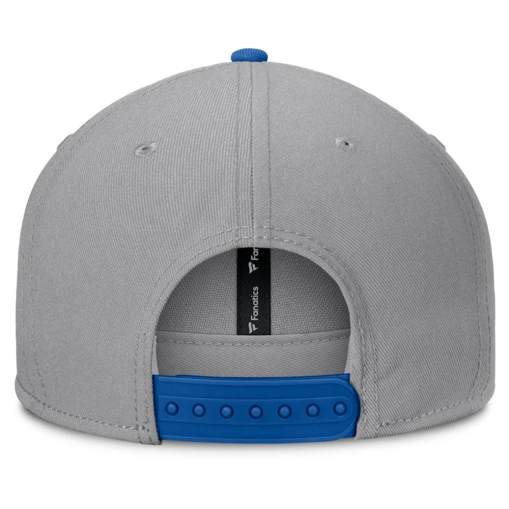 Chicago Cubs Punchout Snapback Hat Gray