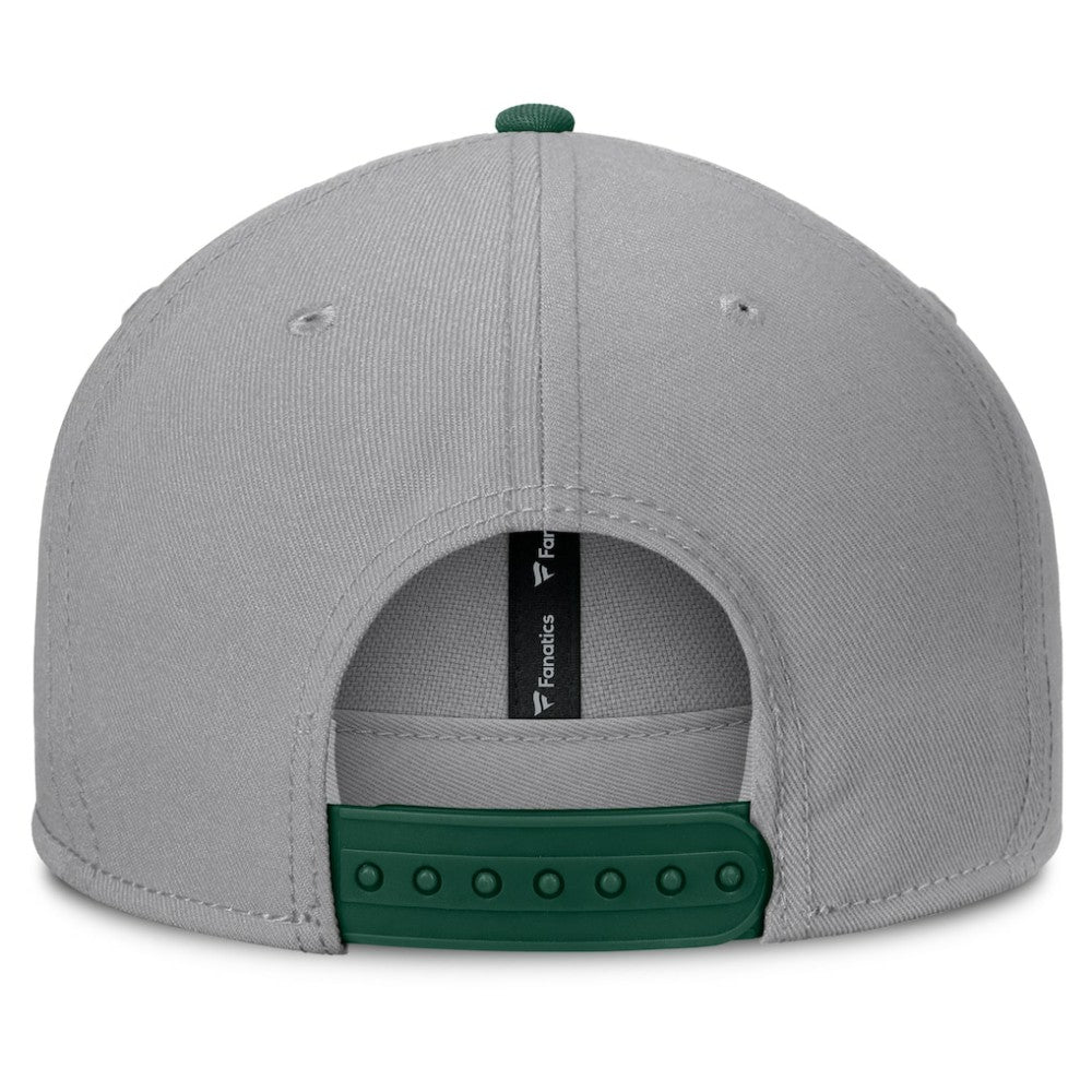 Athletics Punchout Snapback Hat Gray