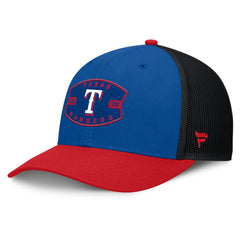 Texas Rangers Cutoff Adjustable Trucker Hat Royal/Red