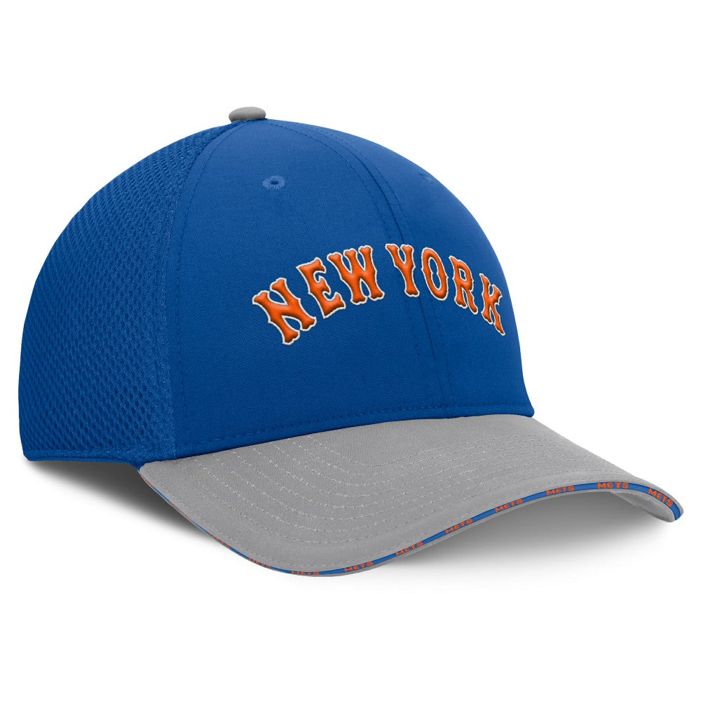 New York Mets Pennant Flex Hat Royal/Gray