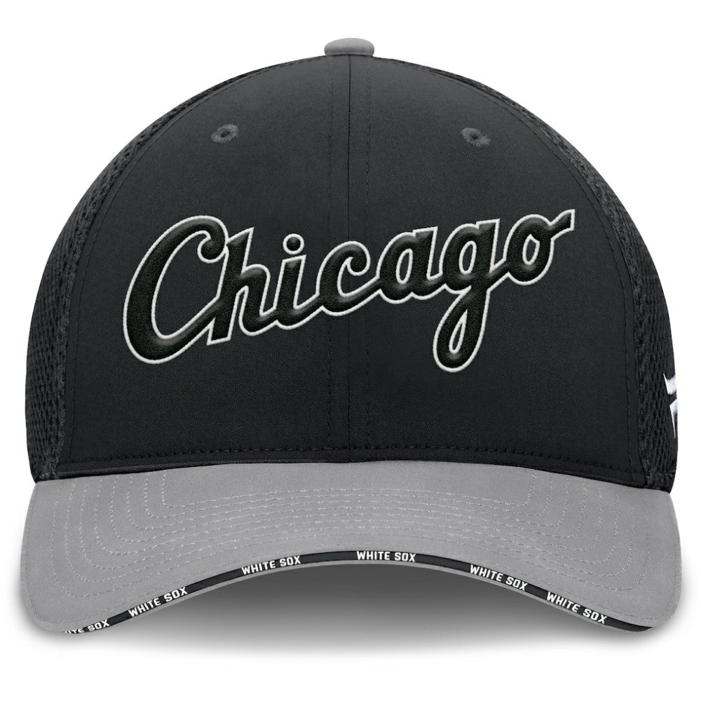 Chicago White Sox Pennant Flex Hat Black/Gray