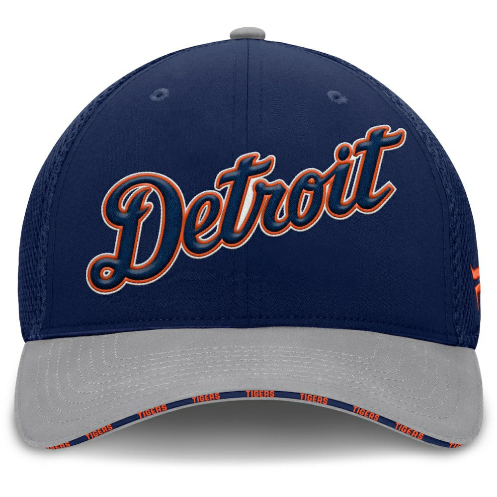 Detroit Tigers Pennant Flex Hat Navy/Gray