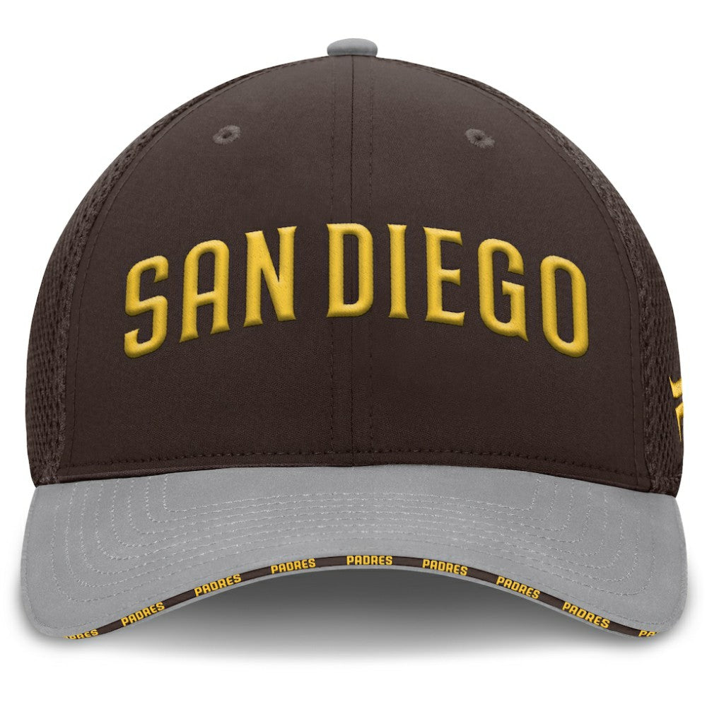 San Diego Padres Pennant Flex Hat Brown/Gray