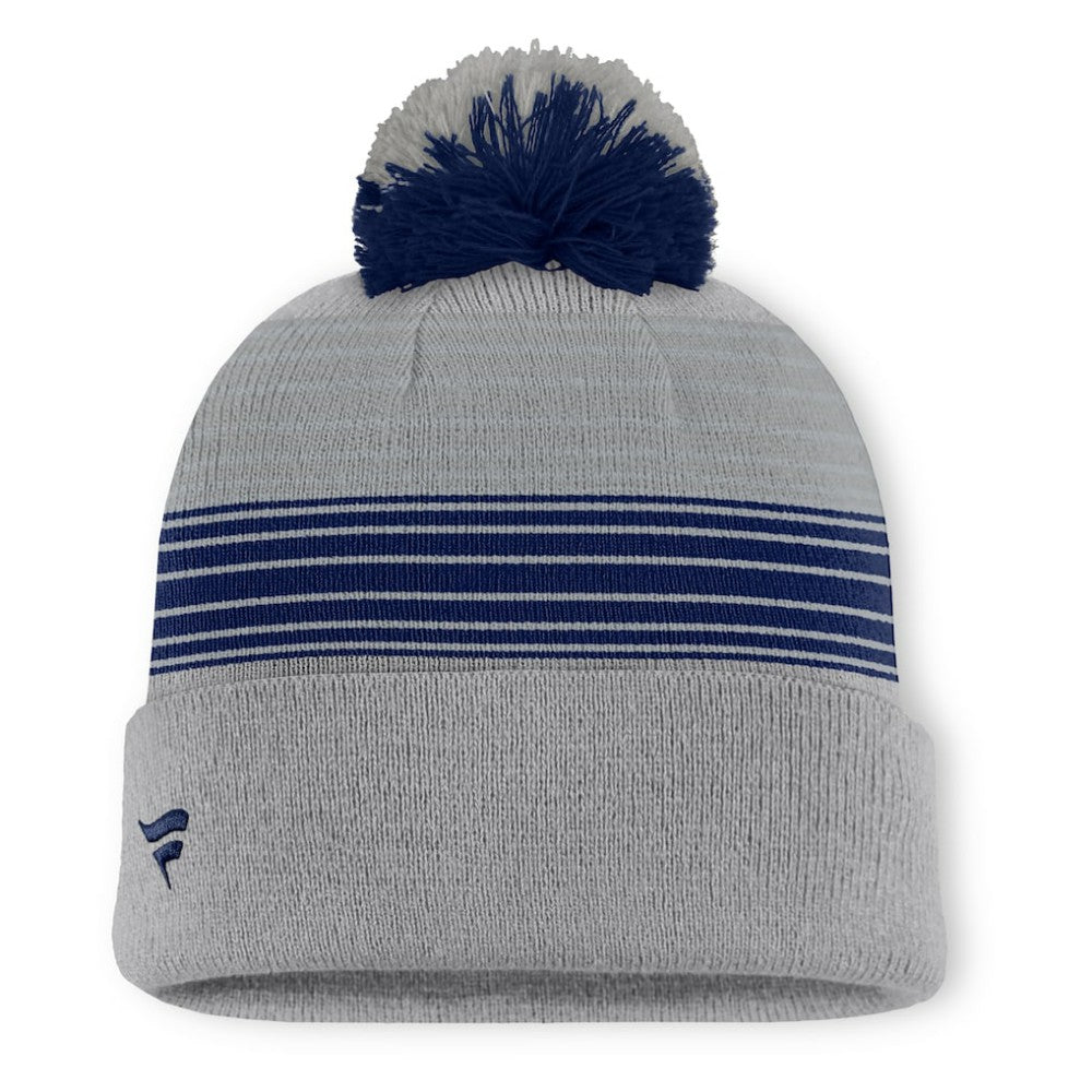 New York Yankees Balk Cuffed Knit Hat with Pom Gray