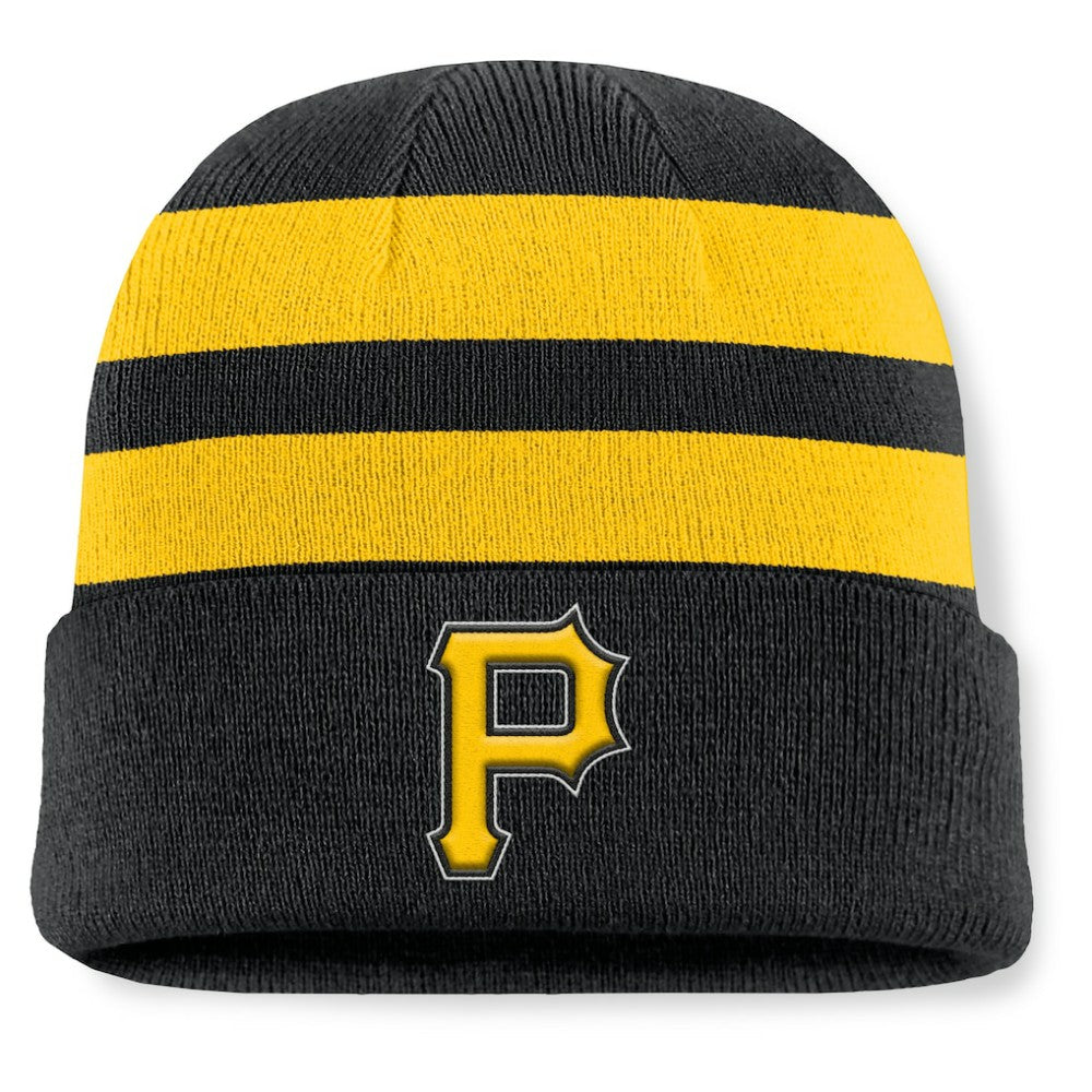 Pittsburgh Pirates Baseline Cuffed Knit Hat Black